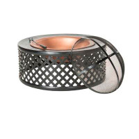 Ophelia & Co. Balsam Cast Iron Wood Burning Fire Pit