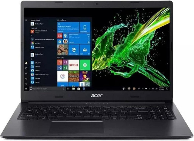 Acer Aspire 1 - 15.6" (Intel N4020 - 4GB RAM - 128GB) Charcoal Black in Laptops