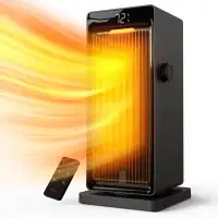 Pegpe firthert 1500 Watts Electric Convection Tower Heater with Oscillation ECO Thermostat
