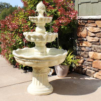Astoria Grand Duque Fibreglass 3 Garden Fountain