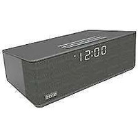 iHome iBT233 Bluetooth Dual Alarm FM Radio Clock - Grey