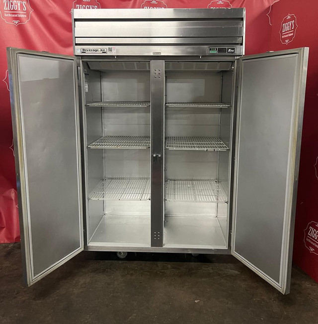 51” beverage air commercial double door Stainless Fridge cooler for only $2695 in Industrial Kitchen Supplies - Image 2
