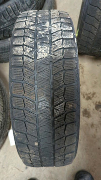 4 pneus dhiver P195/65R15 91H Bridgestone Blizzak WS-80 38.5% dusure, mesure 6-6-8-7/32
