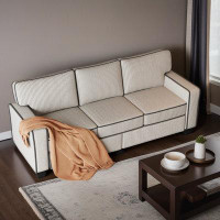 Ebern Designs Keenes 81" Upholstered Sofa
