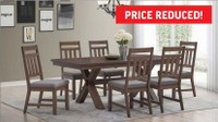 7 PC. DINING SET ( 80x40 ) Table Top with MDF with Birch Veneer