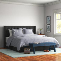 Andover Mills Bellavia Tufted Upholstered Panel Bed