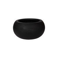 Phillips Collection Rounded Planter, Large, Black