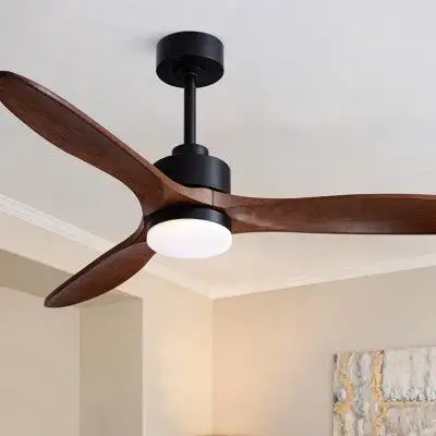 Wrought Studio Kahron 52.36'' Dimmable Ceiling Fan with LED Lights