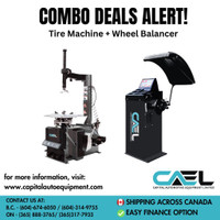 Revolutionize Your Garage or Start Your Tire Business Strong with Our Exclusive Combo:Tire Changer Machine+Wheel Balance
