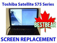 Screen Replacment for Toshiba Satellite S75 Series Laptop