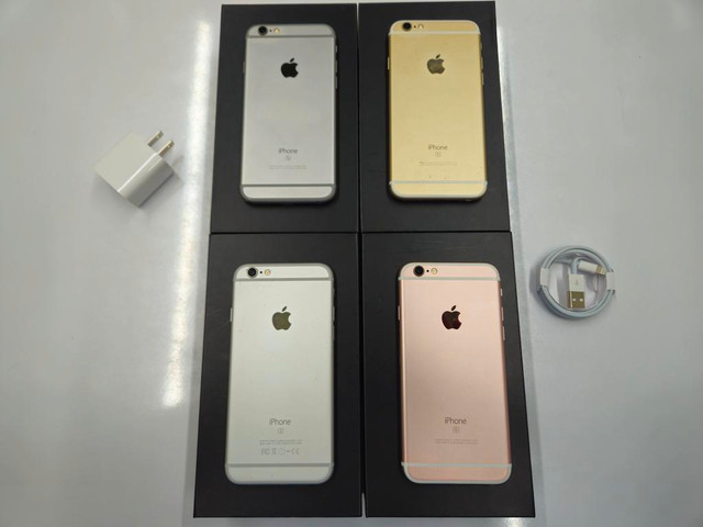 iPhone 6S 16GB, 32GB, 64GB 128GB CANADIAN MODELS NEW WITH ACCESSORIES 1 Year WARRANTY INCLUDED dans Téléphones cellulaires  à Nouveau-Brunswick - Image 2