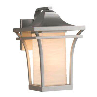 Winston Porter Ceilidh 16.5" H Integrated LED Outdoor Armed Sconce