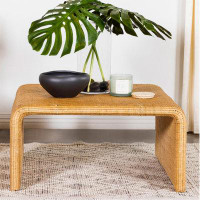 Bay Isle Home™ Blevens Square Rattan Coffee Table