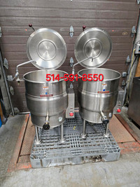 Crown Market Forge Marmite a Vapeur 20 Gallon / Steam Pot Kettle Electric