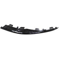 Bumper Moulding Front Driver Side Mercedes C300 Convertible 2019 Black Without Night Pkg With Amg , MB1046160