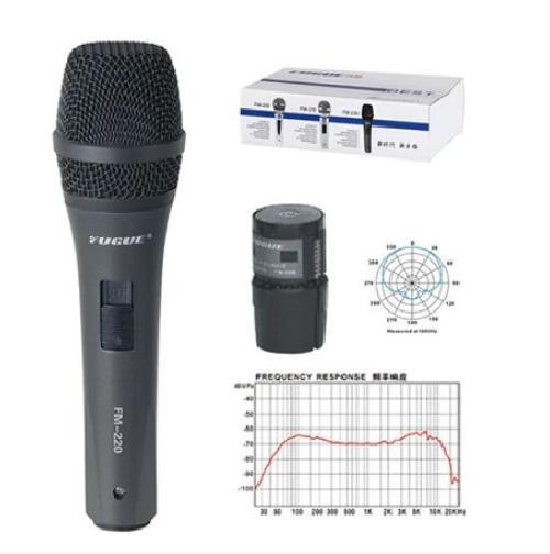 Choice Select High Impedance Legendary Vocal Microphone with 10-ft XLR Cable - Black in General Electronics - Image 2
