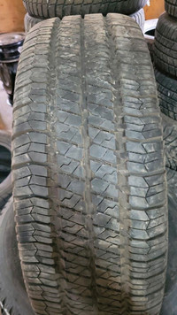 4 pneus dété P255/75R17 113S Goodyear Wrangler SR-A 11.5% dusure, mesure 9-10-10-10/32