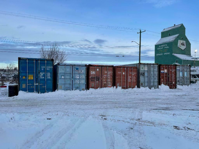 Self Storage Unit 20ft in Secure Alarmed Storage yard - Spruce Grove in Storage Containers in Edmonton - Image 2