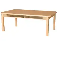Wood Designs 36" x 60" Four Seater High Pressure Laminate Desk
