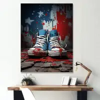 Design Art Military Sneakers Patriots Palette - Military Wall Decor