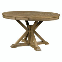 Gracie Oaks Retro Functional Extendable Dining Table with a 12" Leaf