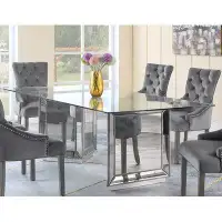 BestMasterFurniture Double Pedestal Dining Table