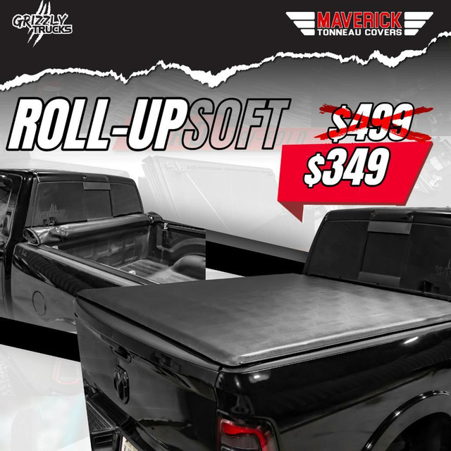 MAVERICK TONNEAU COVERS $349 ONLY FOR SOFT AND $899 FOR HARD!! We Ship To Your Door !!! in Tires & Rims in British Columbia - Image 4
