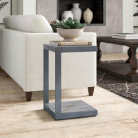 Foundry Select Rabilero Solid Wood Tray Top C End Table with Storage