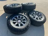 2024 GMC Sierra AT4X  OEM rims and tires