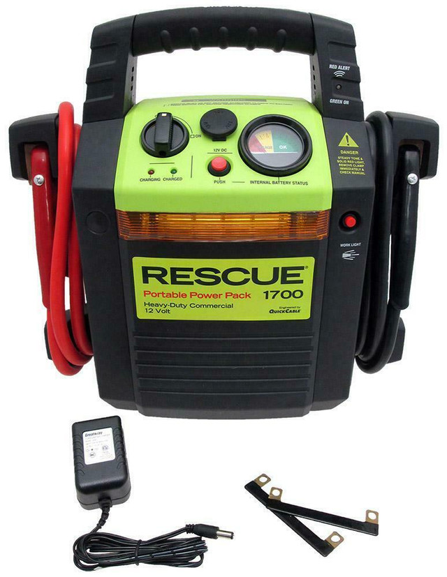 WINTER SURVIVAL --- ONLY $49.95 --- 4000 AMP JUMP STARTER - PORTABLE POWER PACK for Cars and Heavy Equipment in Other