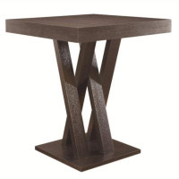 Wrought Studio Dechant Wooden Counter Height Dining Table