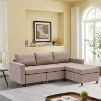 Ebern Designs Orkanger 4 - Piece Upholstered Sectional