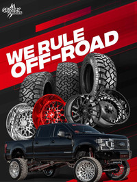 WE RULE OFF-ROAD &amp; WE RULE STREETS  - + 20x9 20x10 20x12 22x12 22x14 24x14 26x14 ANY SIZE