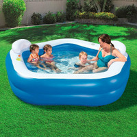 NEW BESTWAY FAMILY FUN LOUNGER POOL 54153