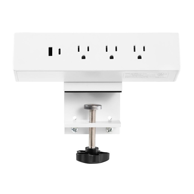 MotionGrey Clamp-Mounted Surge Protector - White in Cables & Connectors - Image 2