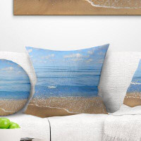 Made in Canada - East Urban Home Seashore Expansive Beach Pillow
