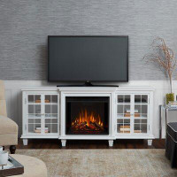 Real Flame Marlowe 70'' TV Stand with Fireplace