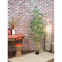 Primrue 72" H Real Touch Bamboo Tree