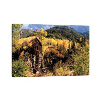 East Urban Home Colorado Autumn At Crystal Mill - Wrapped Canvas Print