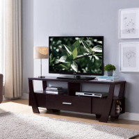 Wrought Studio TV Stand Red Cocoa-22" H x 60" W x 15.5" D