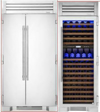 https://aniks.ca/ True Built-In 42" Refrigerator and  30" Built-In WINE COLUMN TR42SBSSSB-TR30DZWRSGA