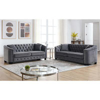Everly Quinn 3-Seater + 3-Seater Combination Sofa