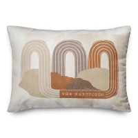 Wrought Studio Abstract Intertwined Loops Outdoor Throw Pillow