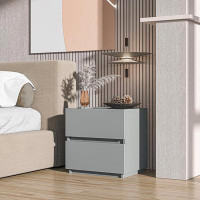 Ebern Designs Ebern Designs Stackable 2-Drawer Dresser, Multi-Purpose Storage Closet Cube For Bedroom, Storage Cabinet F