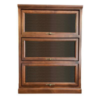 Forest Designs 49'' H x 36'' W Solid Wood Barrister Bookcase