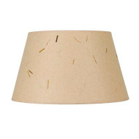 Millwood Pines 11" H x 18" W Paper Empire Lamp Shade ( Spider ) in Kraft