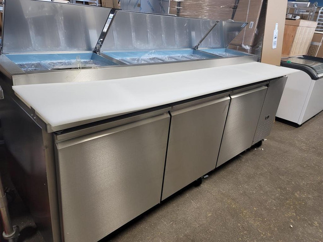 Brand New Triple Door 94 Refrigerated Pizza Prep Table in Other Business & Industrial