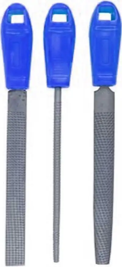 TOOLTECH® 3-PIECE WOOD RASP SET MEASURES 8-INCHES IN HEIGHT! These wood rasp files are just the thin...