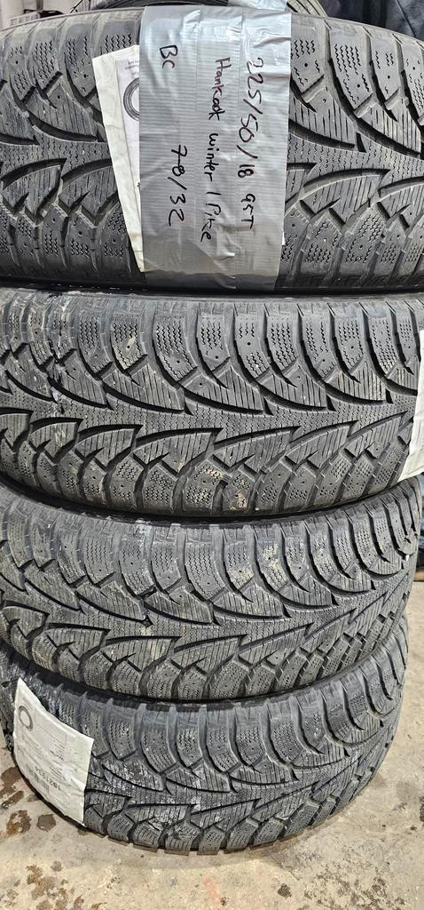 225/50/18 4 pneus hiver hankook in Tires & Rims in Greater Montréal