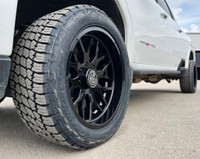 20x10 Thret Monarch 901 Gloss Black wheels for Ford, RAM, GMC, Chevy, Jeep, Toyota